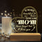Engraved Heart Night Light Perfect Gift for Mothers Day